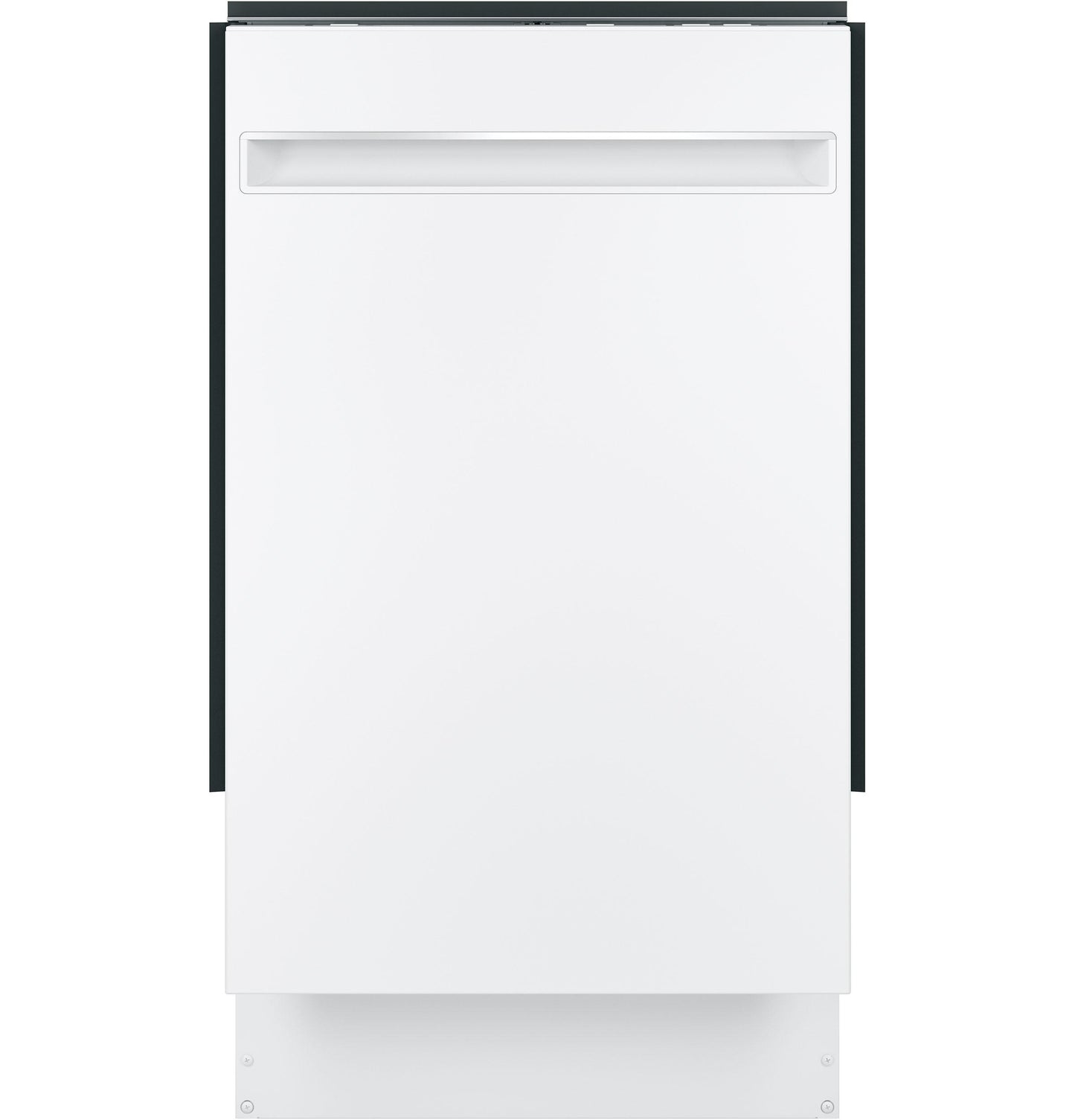PDT145SGLWW GE Profile™ ENERGY STAR® 18" ADA Compliant Stainless Steel Interior Dishwasher with Sanitize Cycle