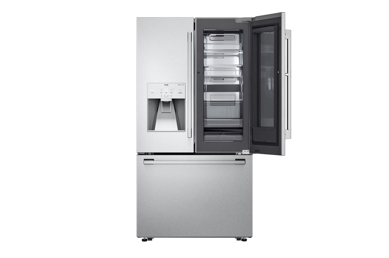 SRFVC2416S LG STUDIO 24 cu. ft. Smart InstaView® Door-in-Door® Large Capacity Counter-Depth Refrigerator with Craft Ice™ Maker