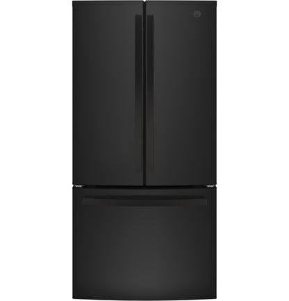 GWE19JGLBB GE® ENERGY STAR® 18.6 Cu. Ft. Counter-Depth French-Door Refrigerator