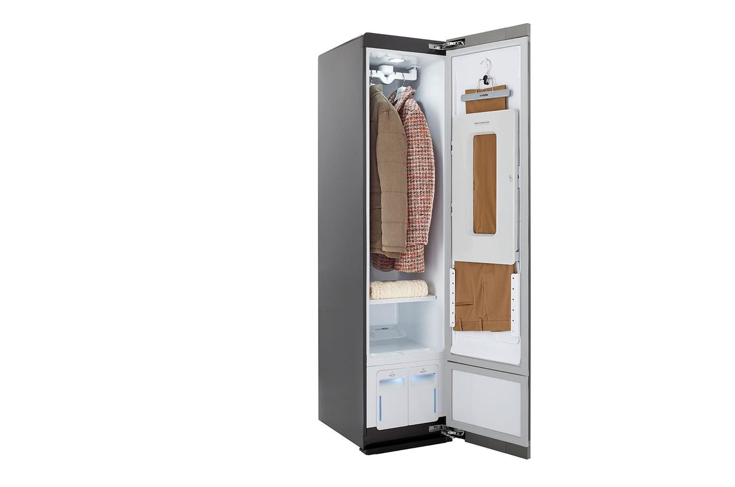 S3MFBN LG Styler® Smart Steam Closet with 3 Hangers - Mirror