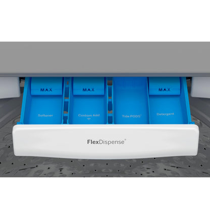 PTW600BSRWS GE Profile™ ENERGY STAR® 5.0 cu. ft. Capacity Washer with Smarter Wash Technology and FlexDispense™