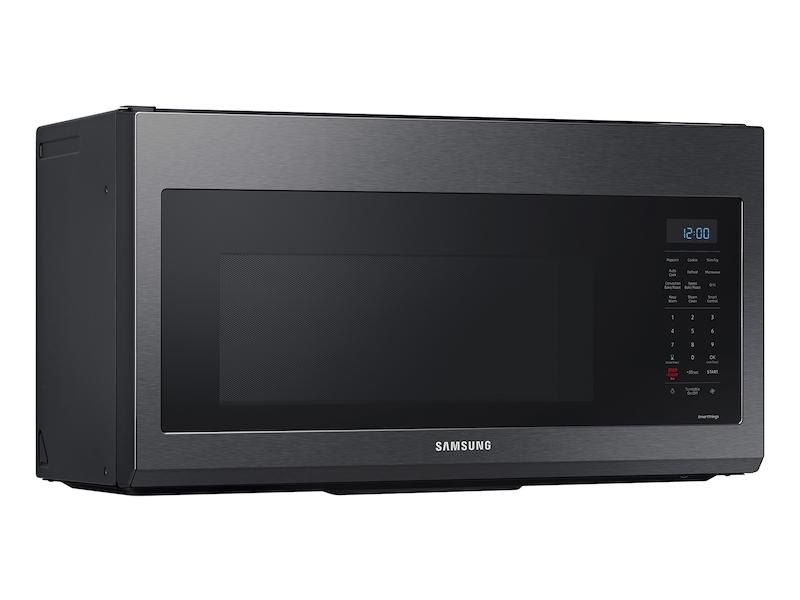 Samsung MC17T8000CG 1.7 cu ft. Smart Over-the-Range Microwave with Convection & Slim Fry™ in Black Stainless Steel
