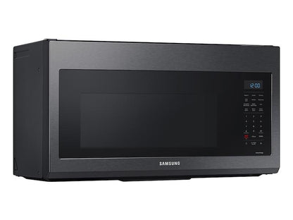 Samsung MC17T8000CG 1.7 cu ft. Smart Over-the-Range Microwave with Convection & Slim Fry™ in Black Stainless Steel