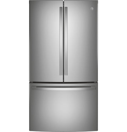GNE29GYNFS GE® ENERGY STAR® 28.7 Cu. Ft. Fingerprint Resistant French-Door Refrigerator