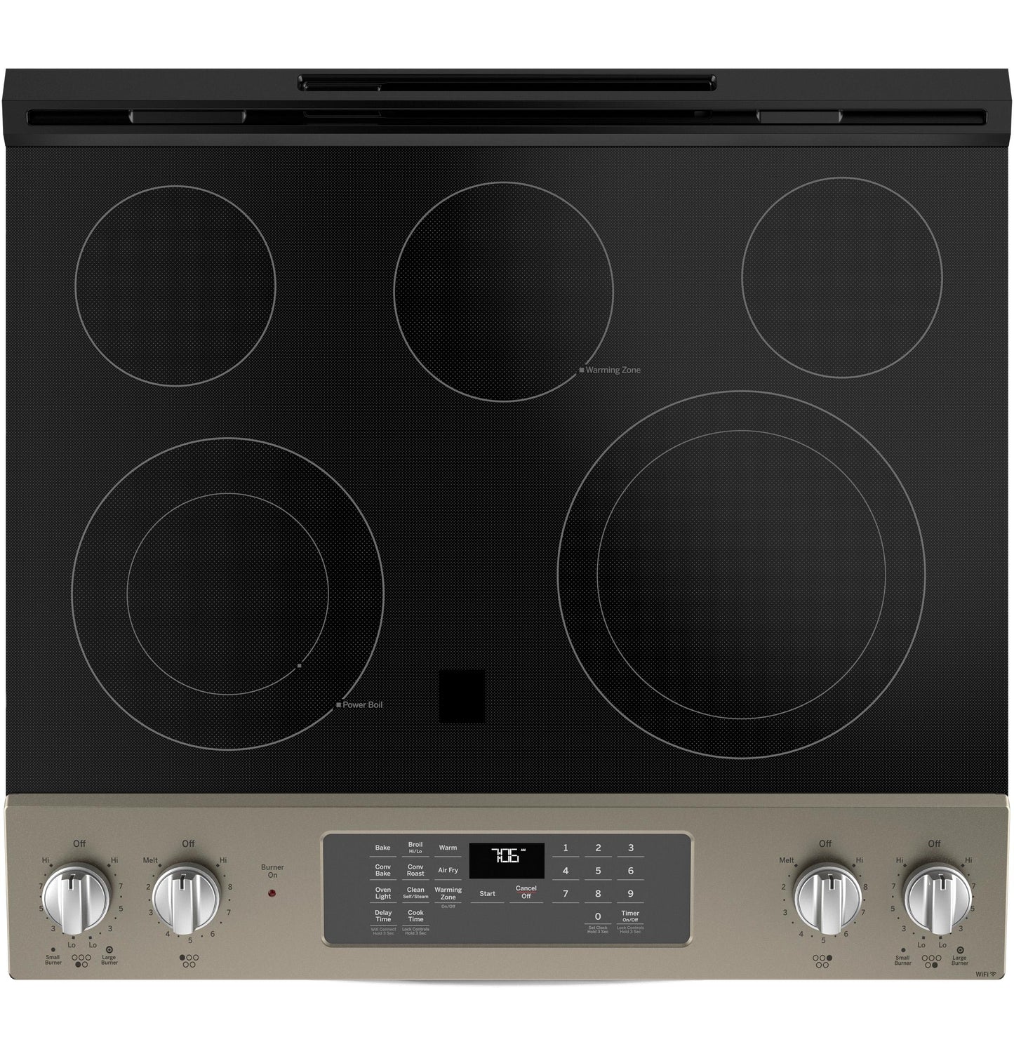 GE® 30" Slide-In Electric Convection Range with No Preheat Air Fry