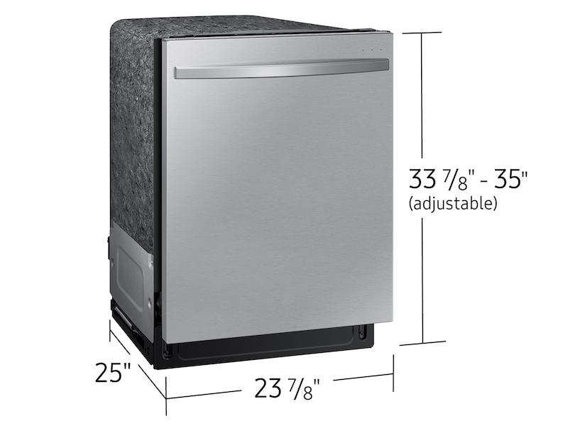 Samsung DW80B7071US AutoRelease Smart 42dBA Dishwasher with StormWash+™ and Smart Dry in Stainless Steel