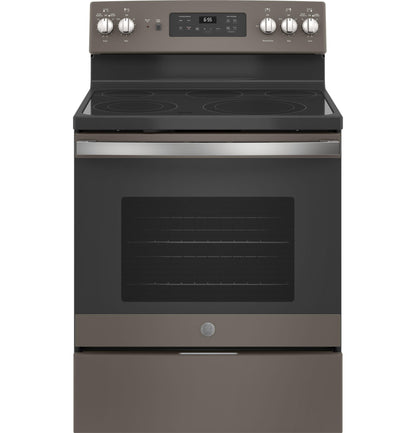 GE® 30" Free-Standing Electric Convection Range