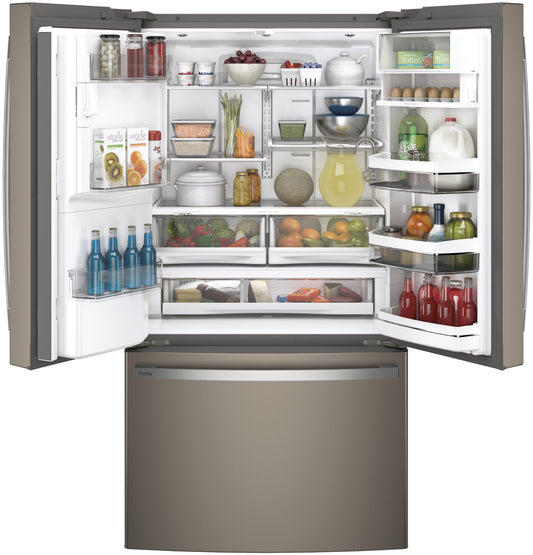 GE Profile™ Series ENERGY STAR® 22.1 Cu. Ft. Counter-Depth French-Door Refrigerator with Hands-Free AutoFill