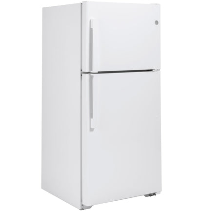 GTS22KGNRWW GE® 21.9 Cu. Ft. Garage Ready Top-Freezer Refrigerator
