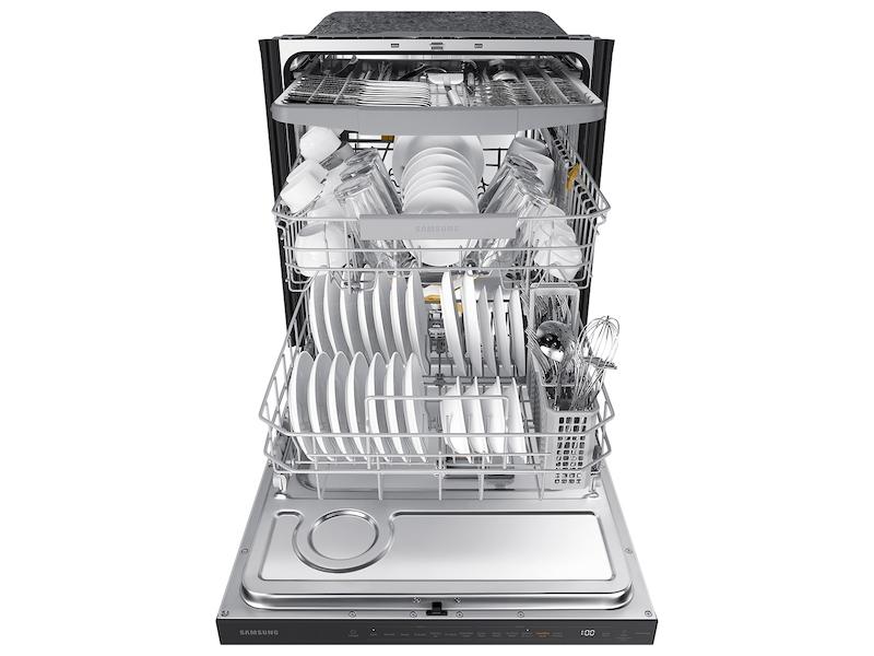 Samsung DW80B7070UG AutoRelease Smart 42dBA Dishwasher with StormWash+™ and Smart Dry in Black Stainless Steel