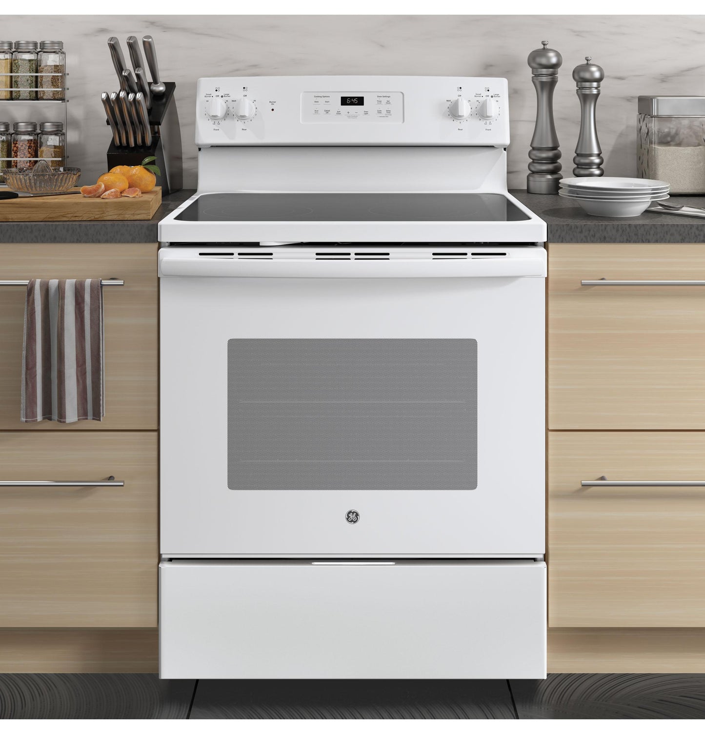 GE® 30" Free-Standing Electric Range