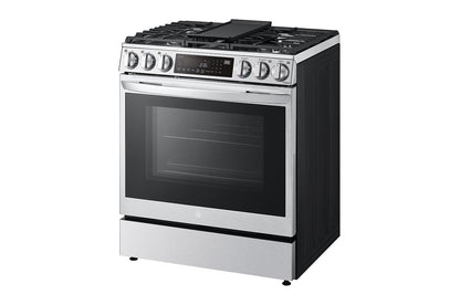 Lg LSGL6335F 6.3 cu ft. Smart Wi-Fi Enabled ProBake Convection® InstaView® Gas Slide-In Range with Air Fry