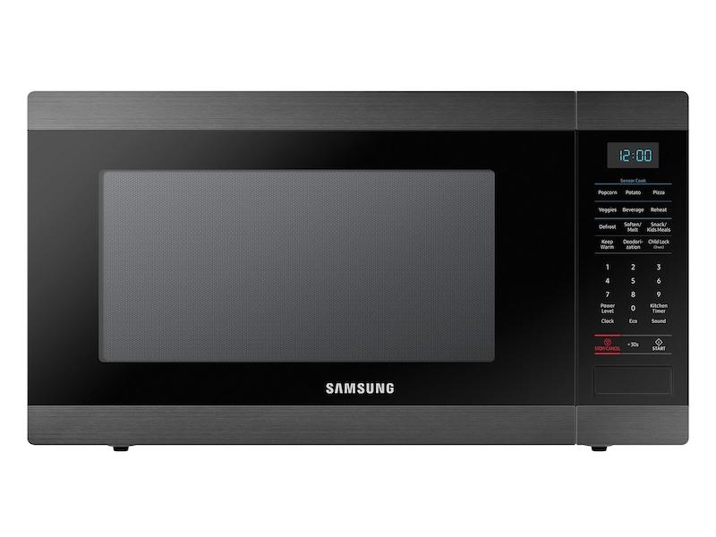 1.9 cu. ft. Countertop Microwave with Sensor Cooking in Fingerprint Resistant Black Stainless Steel