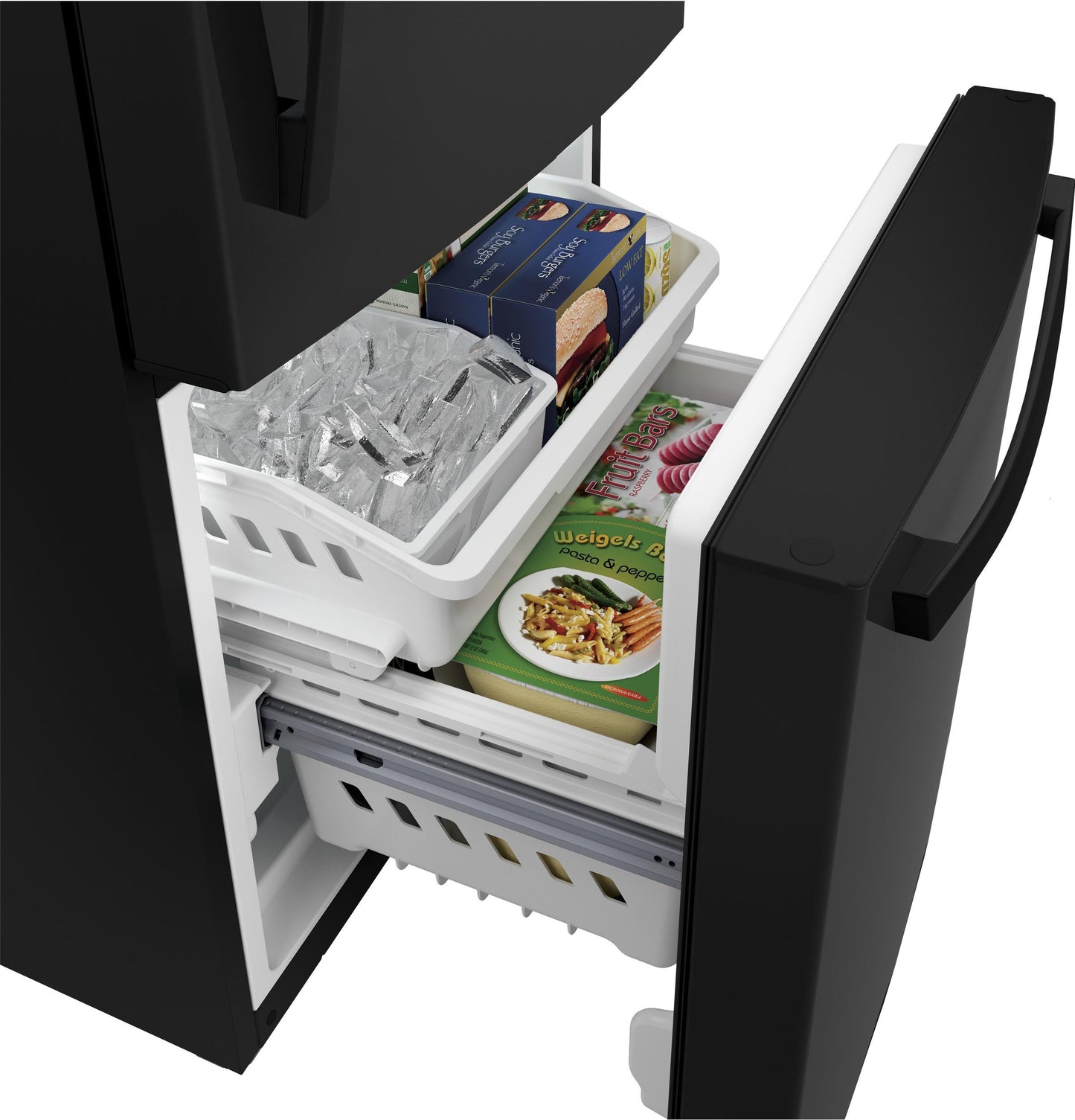 GE® ENERGY STAR® 21.0 Cu. Ft. Bottom-Freezer Refrigerator