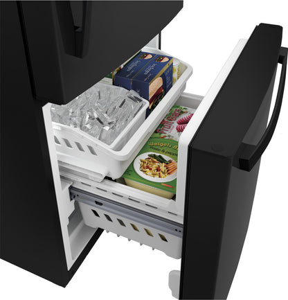 GE® ENERGY STAR® 21.0 Cu. Ft. Bottom-Freezer Refrigerator