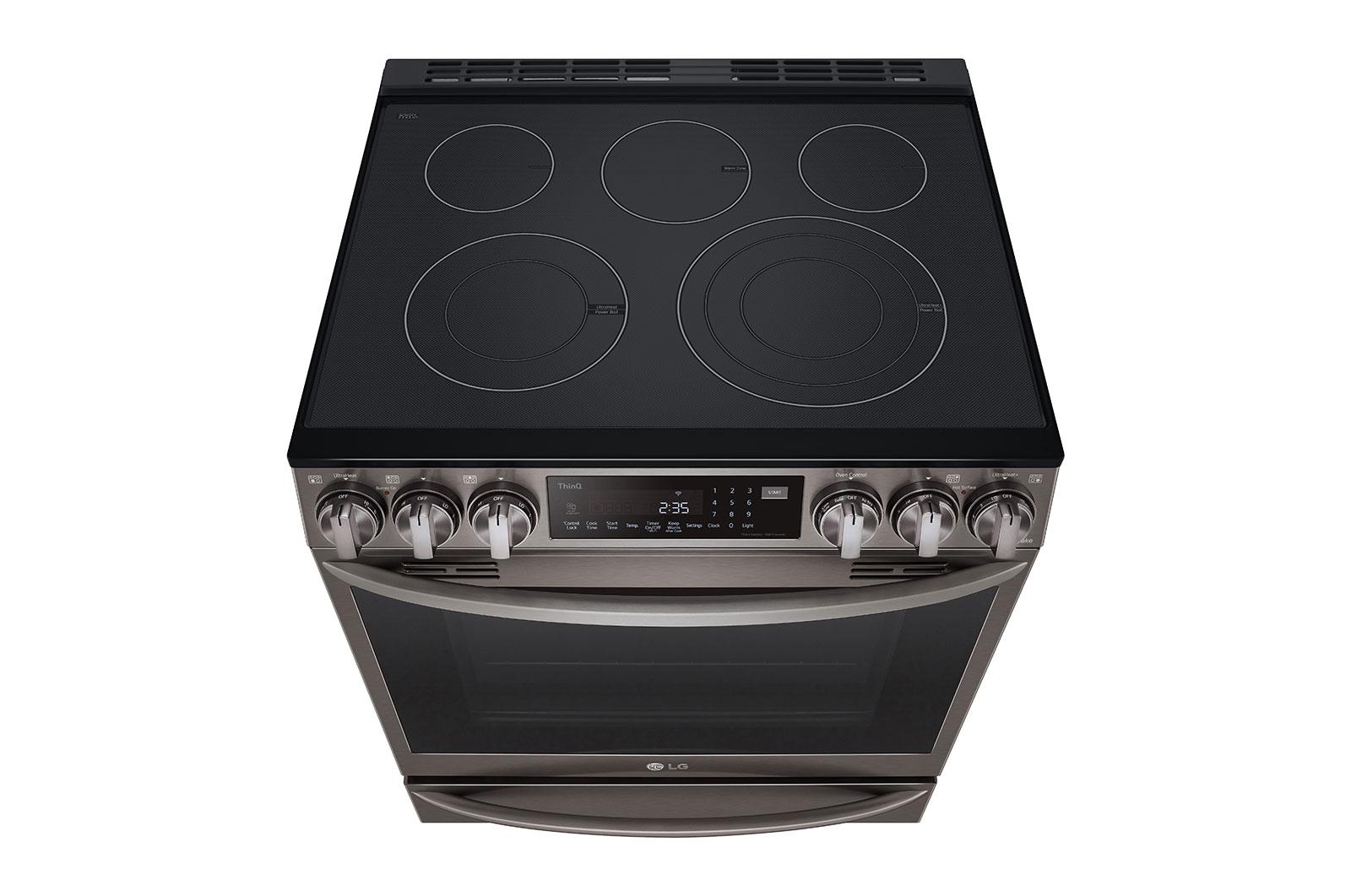 6.3 cu ft. Smart Wi-Fi Enabled ProBake Convection® InstaView™ Electric Slide-in Range with Air Fry