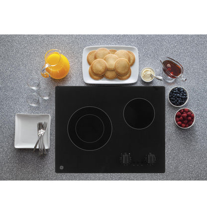 JP3021DPBB GE® 21" Electric Radiant Cooktop