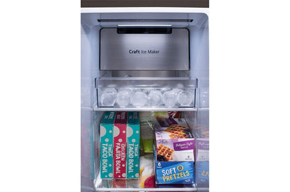 Lg LRSOC2306D 23 cu. Ft. Side-By-Side Counter-Depth InstaView® Refrigerator with Craft Ice™