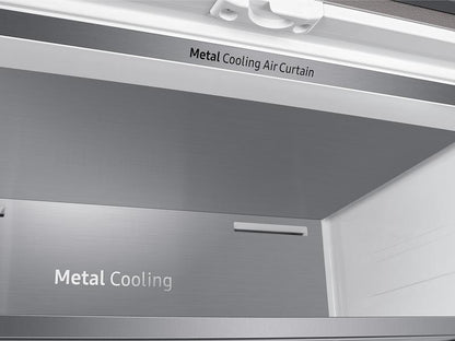 Samsung 17.3 cu. ft. Smart Kimchi & Specialty 4-Door French Door Refrigerator in Platinum Bronze