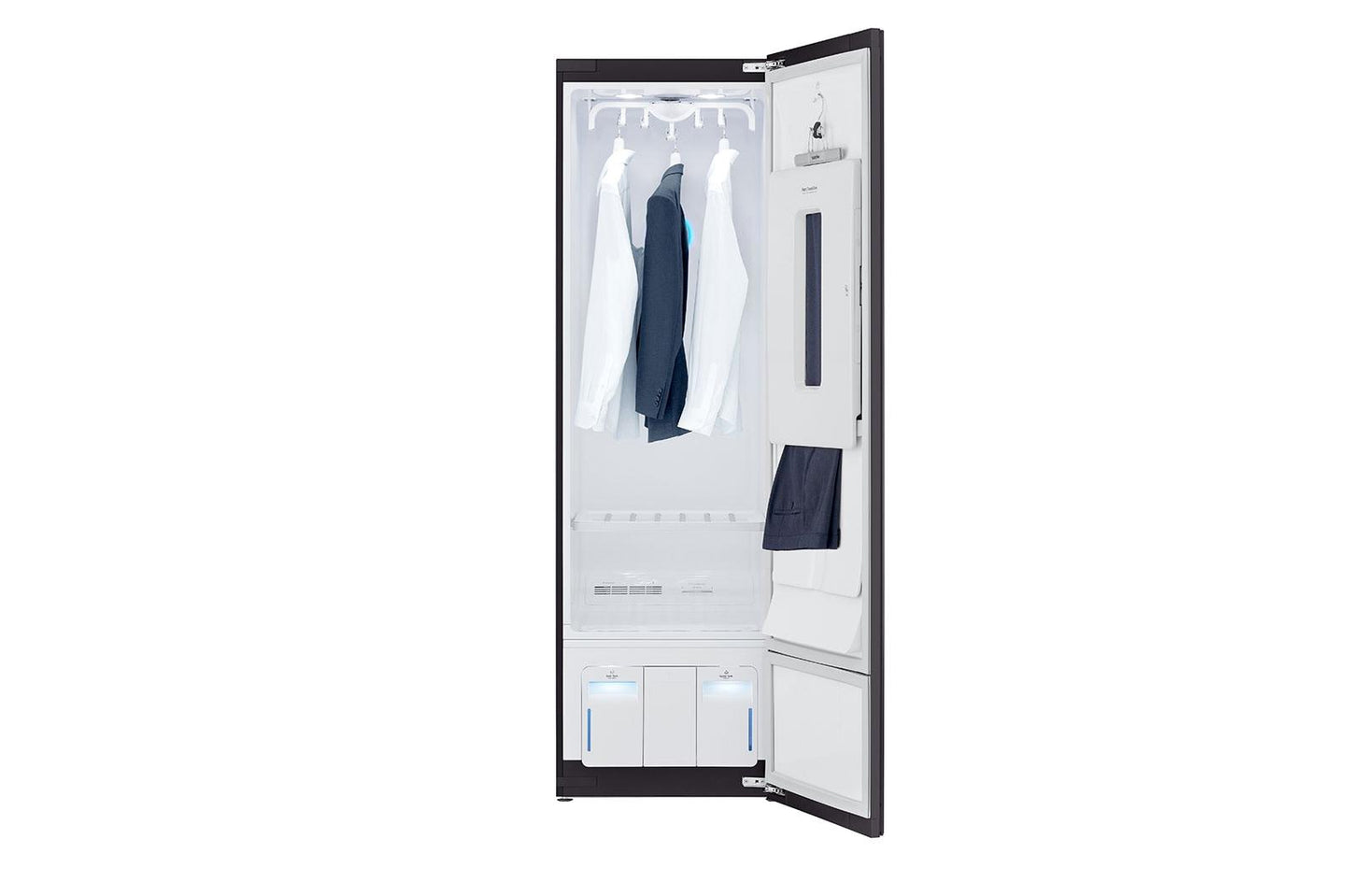 S5MSB LG STUDIO Styler - Refresh Garments in Minutes with Smart Wi-Fi Enabled Steam Clothing Care System