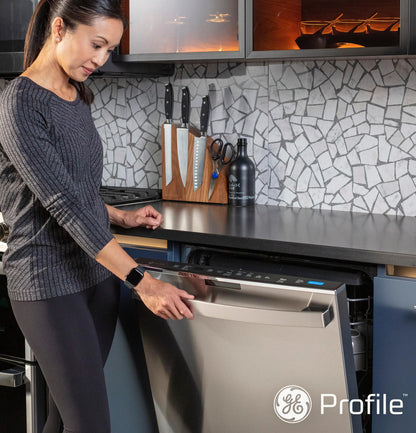 GE Profile™ ENERGY STAR® UltraFresh System Dishwasher with Stainless Steel Interior