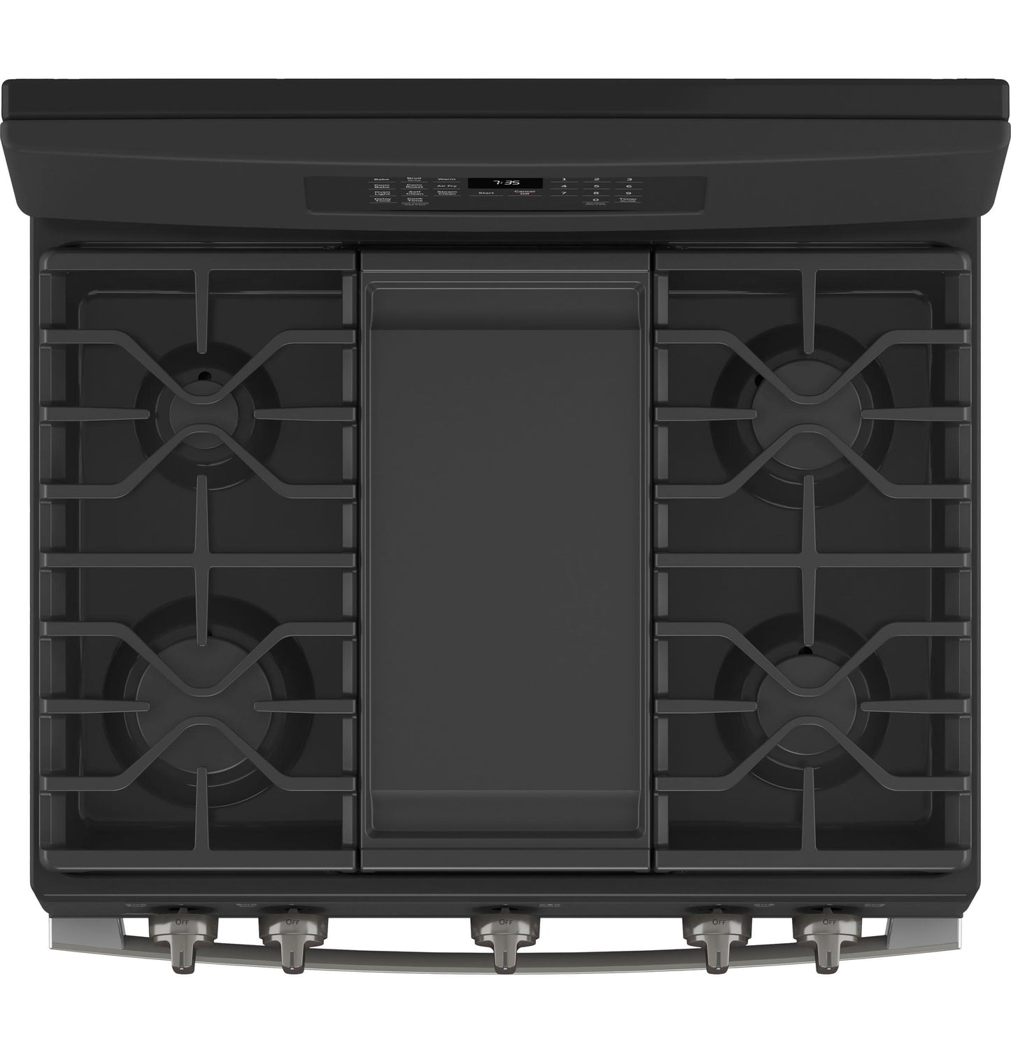 GE® 30" Free-Standing Gas Convection Range with No Preheat Air Fry