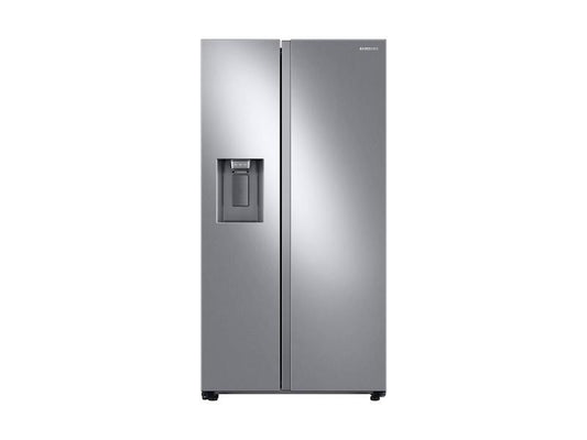 Samsung RS27T5200SR 27. 4 cu. ft. Side-by-Side Refrigerator with Large Capacity in Stainless Steel