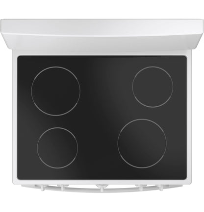 JB480DTWW GE 30" Free-standing Electric Radiant Smooth Cooktop Range