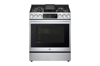 LSGS6338F LG STUDIO 6.3 cu. ft. InstaView® Gas Slide-in Range with ProBake Convection® and Air Fry