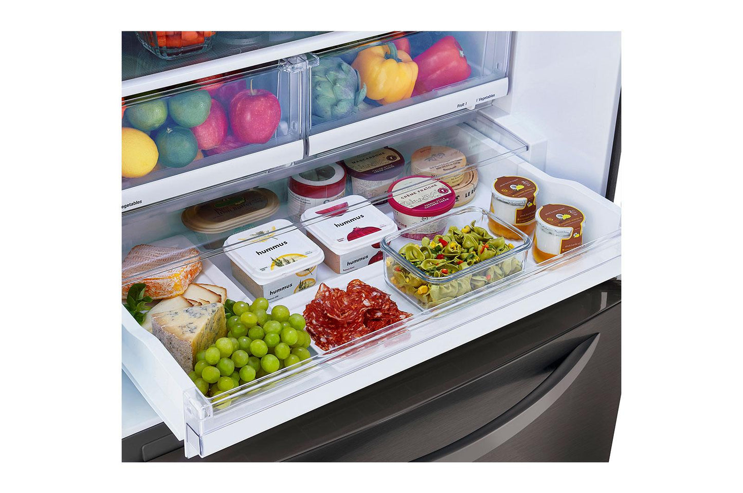 Lg LRDCS2603D 26 cu. ft. Bottom Freezer Refrigerator
