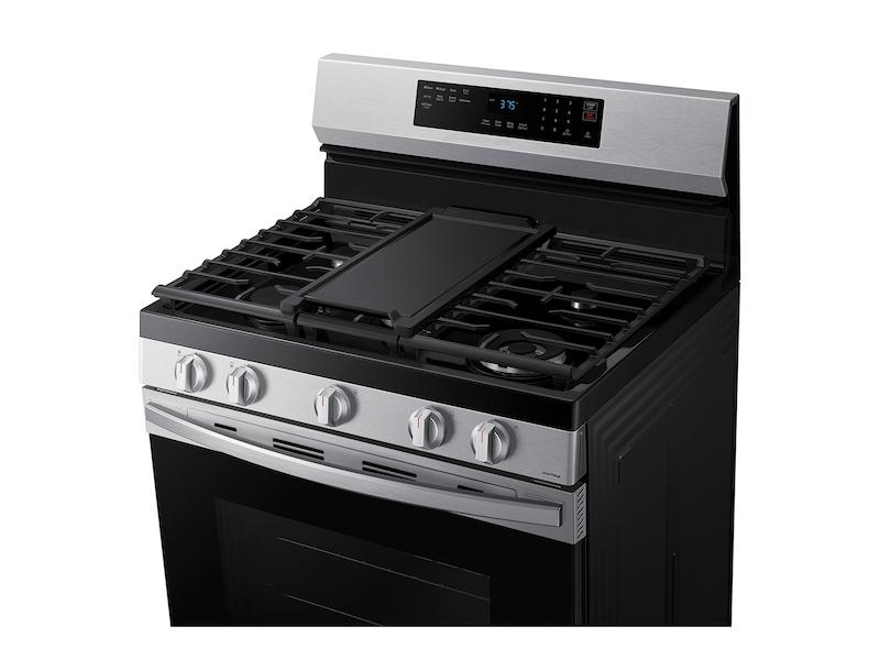 Samsung 6.0 cu. ft. Smart Freestanding Gas Range with No-Preheat Air Fry