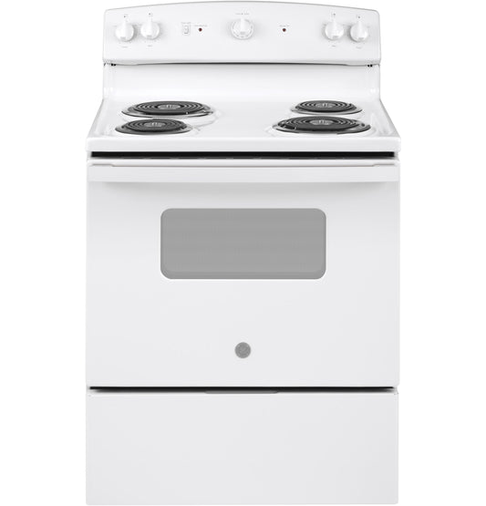 JBS160DMWW GE® ENERGY STAR® 30" Free-Standing Electric Range