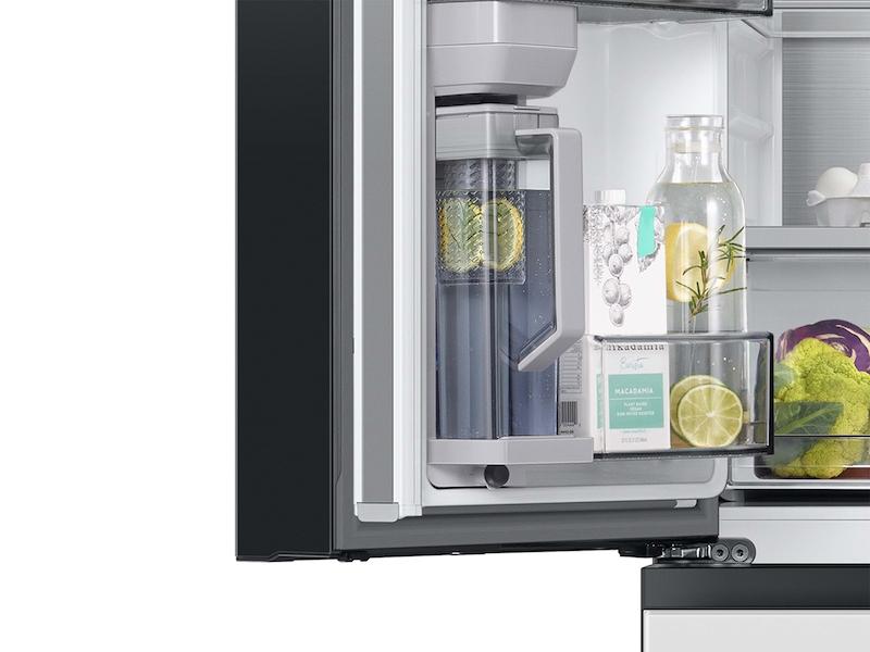 Samsung RF29BB820012AA Bespoke 4-Door French Door Refrigerator (29 cu. ft.) with AutoFill Water Pitcher in White Glass