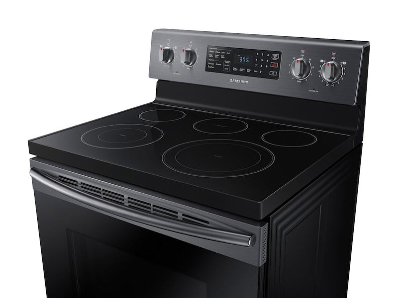 Samsung NE59M4320SG 5.9 cu. ft. Freestanding Electric Range with Convection in Black Stainless Steel