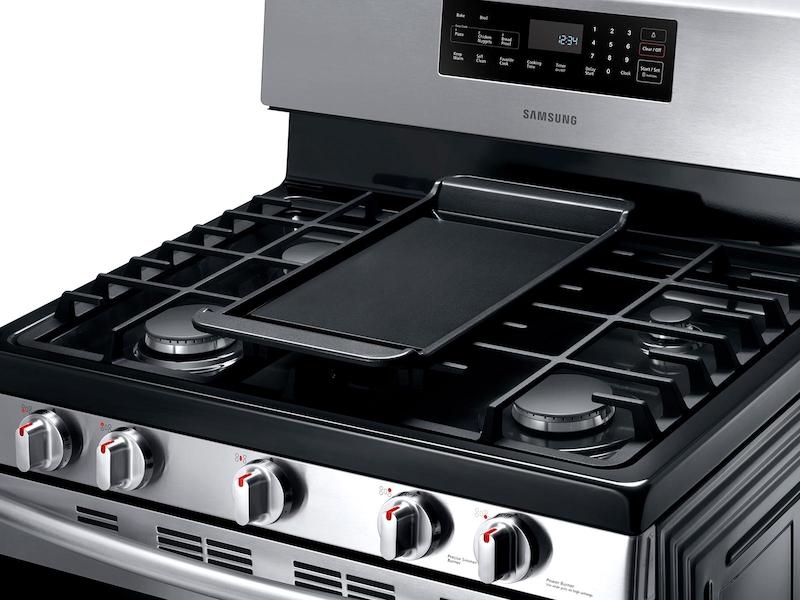 5.8 cu. ft. Gas Range in Stainless Steel