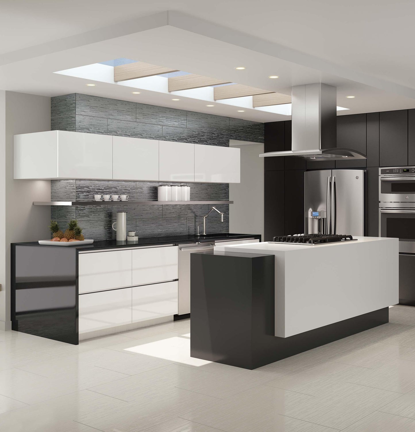 PT9800SHSS GE Profile™ 30 in. Combination Double Wall Oven with Convection and Advantium® Technology