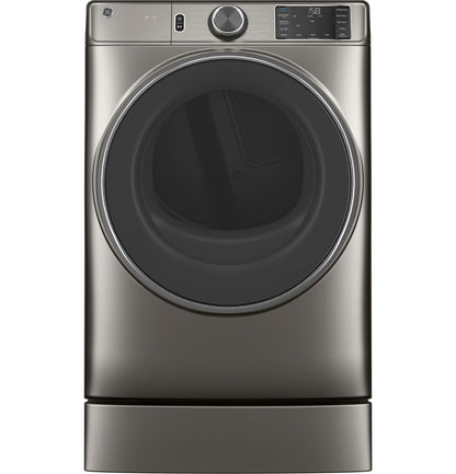GE® 7.8 cu. ft. Capacity Smart Front Load Electric Dryer with Steam and Sanitize Cycle