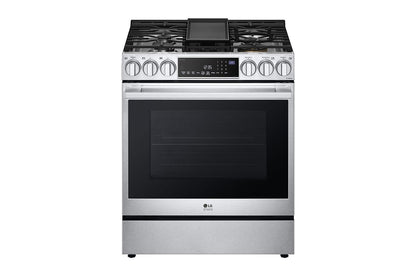 LSGS6338F LG STUDIO 6.3 cu. ft. InstaView® Gas Slide-in Range with ProBake Convection® and Air Fry