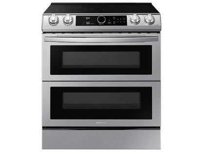 6.3 cu ft. Smart Slide-in Electric Range with Smart Dial, Air Fry, & Flex Duo™ in Stainless Steel