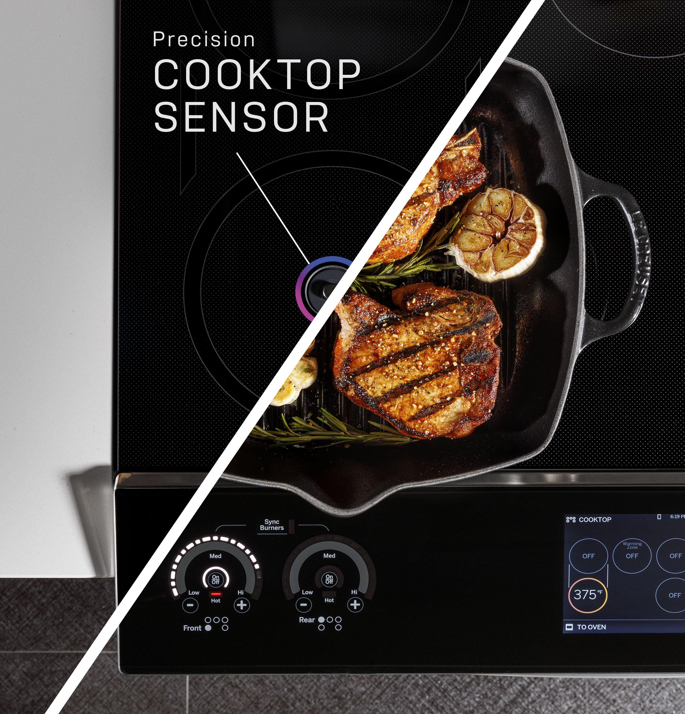 GE Profile™ 30" Smart Slide-In Front-Control Induction and Convection Range with No Preheat Air Fry