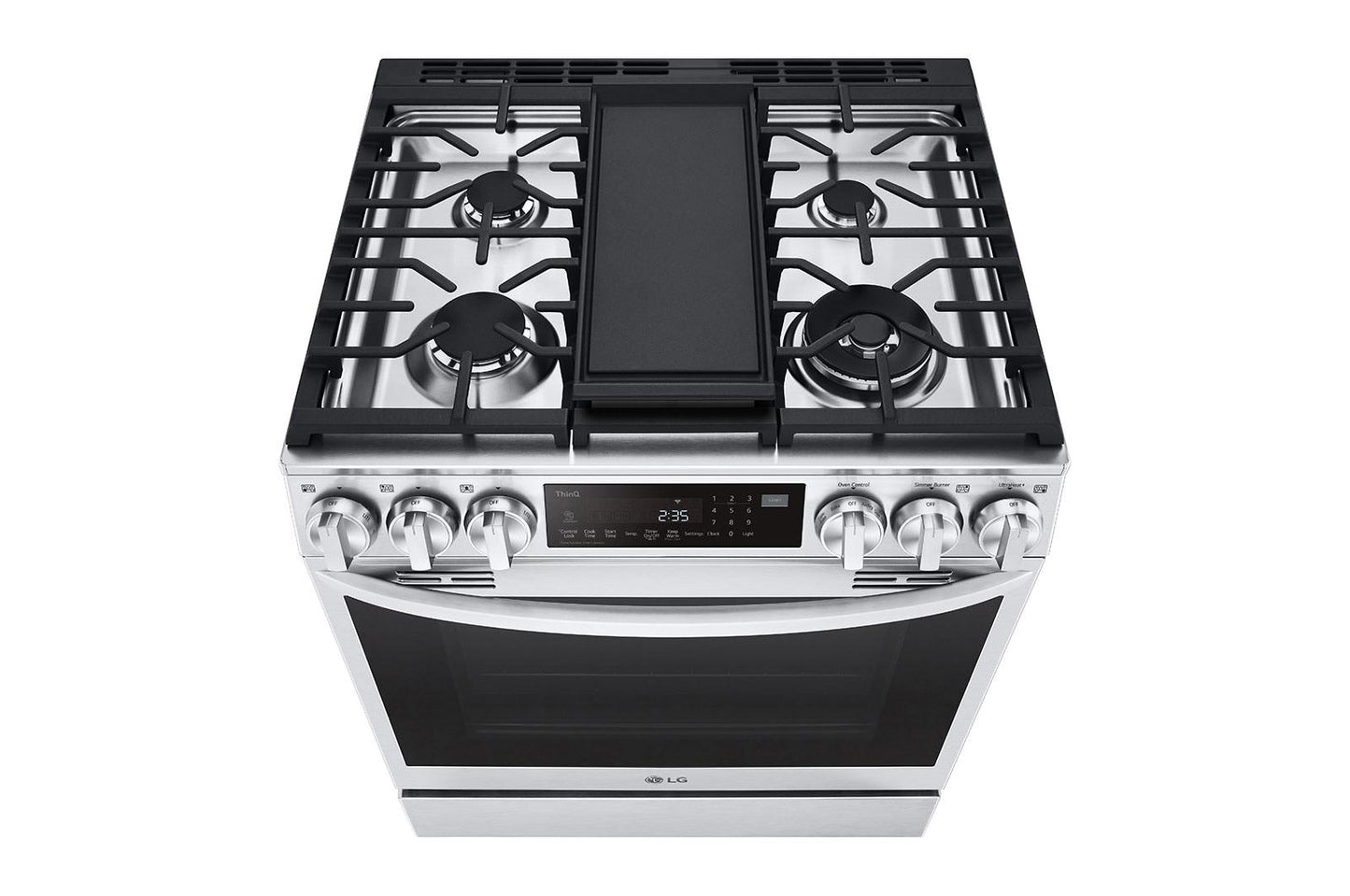 Lg LSDL6336F 6.3 cu. ft. Smart Dual Fuel Slide-in Range with InstaView®, ProBake Convection®, Air Fry and Air Sous Vide
