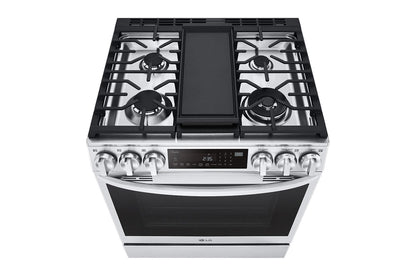 Lg LSDL6336F 6.3 cu. ft. Smart Dual Fuel Slide-in Range with InstaView®, ProBake Convection®, Air Fry and Air Sous Vide