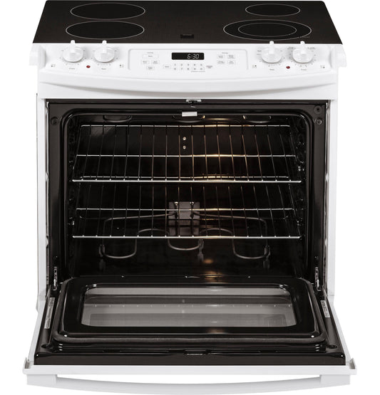 JD630DTWW GE® 30" Drop-In Electric Range