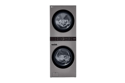 Lg WKG101HVA Single Unit Front Load LG WashTower™ with Center Control™ 4.5 cu. ft. Washer and 7.4 cu. ft. Gas Dryer