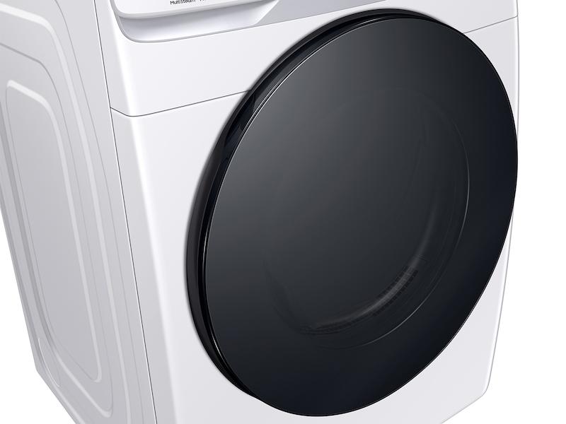 Samsung DVG45B6300W 7.5 cu. ft. Smart Gas Dryer with Steam Sanitize+ in White