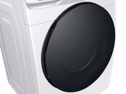 Samsung DVG45B6300W 7.5 cu. ft. Smart Gas Dryer with Steam Sanitize+ in White