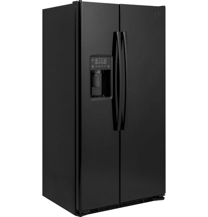 GZS22DGJBB GE® 21.9 Cu. Ft. Counter-Depth Side-By-Side Refrigerator