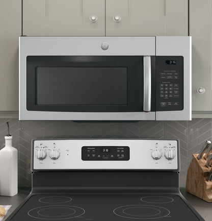 JNM3163RJSS GE® 1.6 Cu. Ft. Over-the-Range Microwave Oven with Recirculating Venting