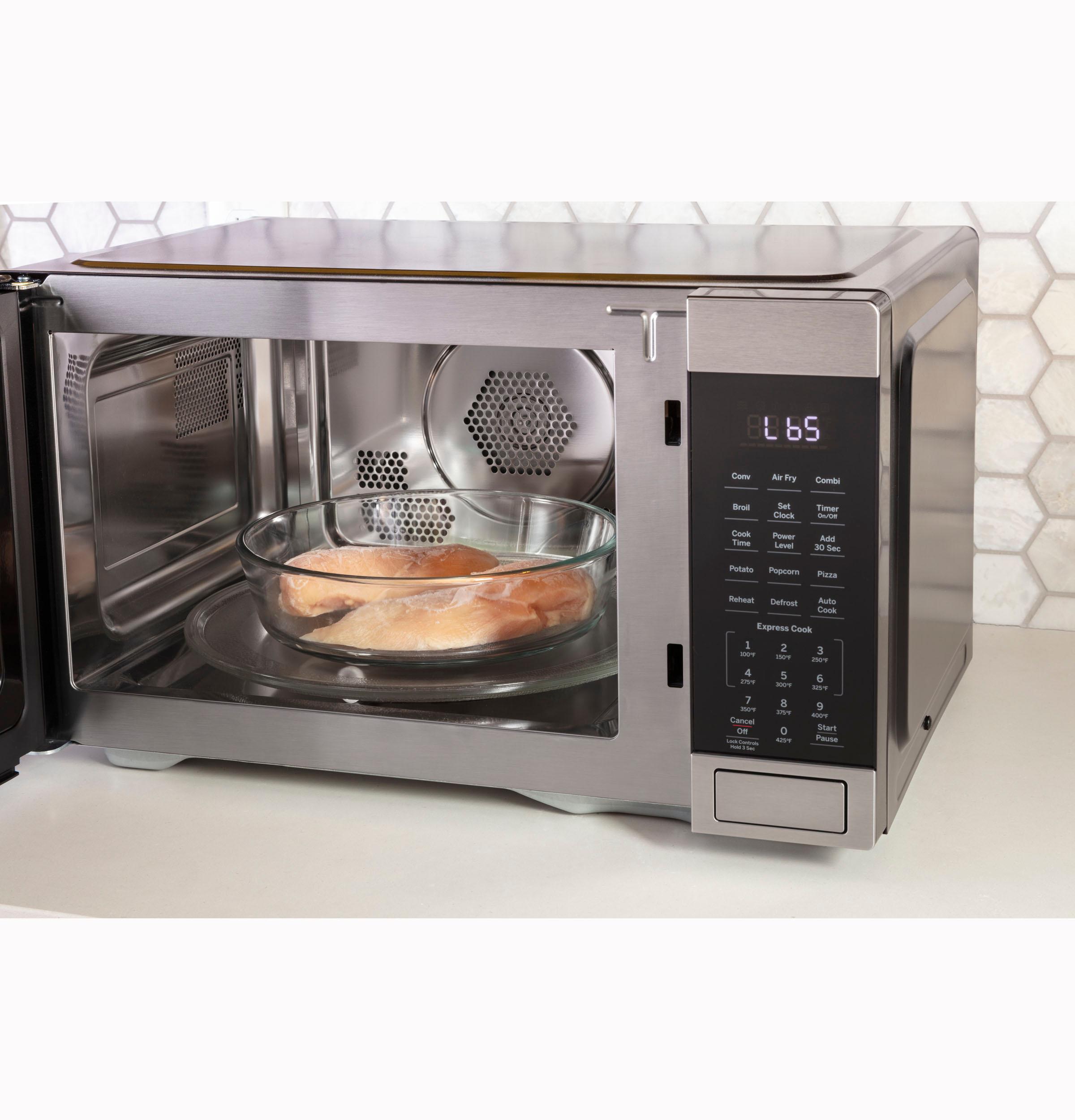 GE® 1.0 Cu. Ft. Capacity Countertop Convection Microwave Oven with Air Fry