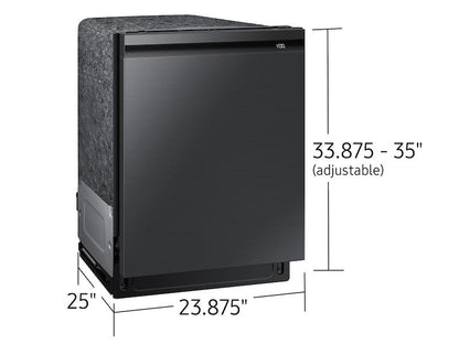 Samsung DW80B7070UG AutoRelease Smart 42dBA Dishwasher with StormWash+™ and Smart Dry in Black Stainless Steel